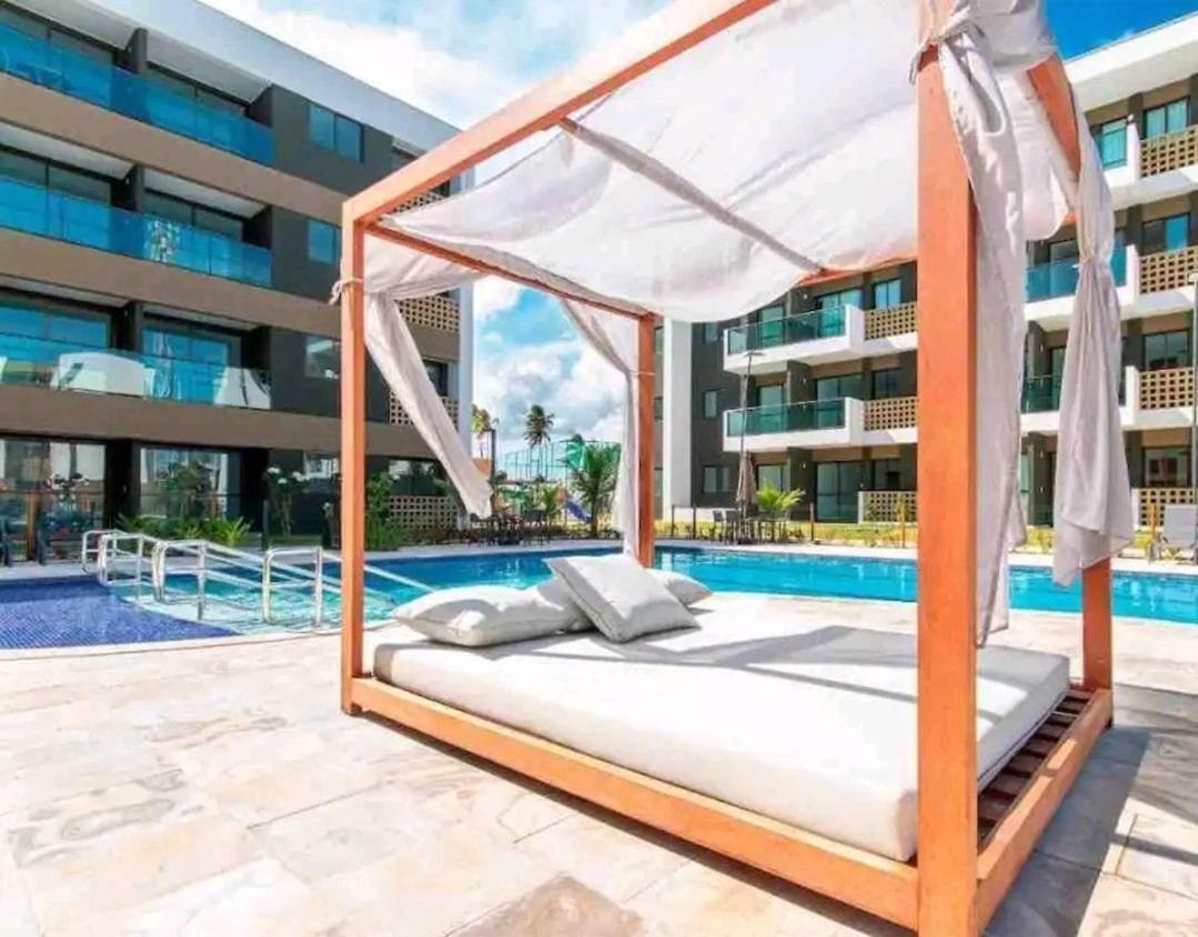 Flat Luxo No Mana Beach Em Muro Alto 4 Pessoas Pôrto das Galinhas Exteriér fotografie